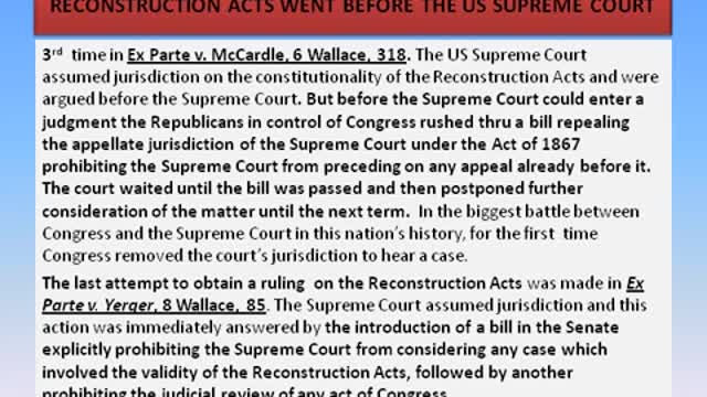WHAT HAPPENED TO THE CONSTITUTION?