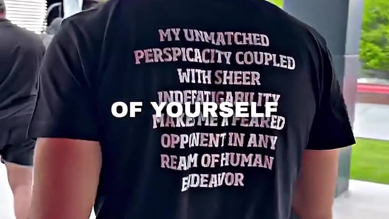 Everything is your responsibility.