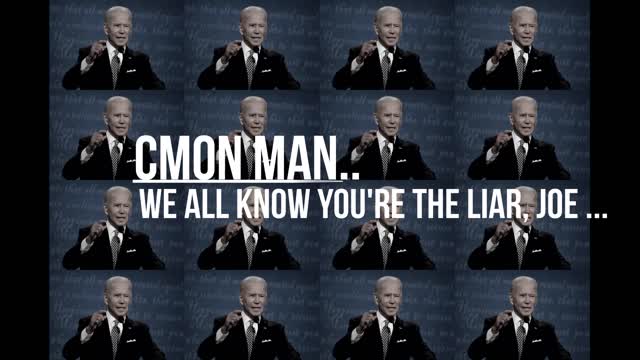 24 Seconds of Joe Biden LYING during his debate with President Trump!