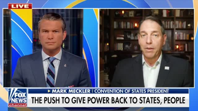 Mark Meckler on Fox & Friends: Establishment and media are coming after Convention of States now