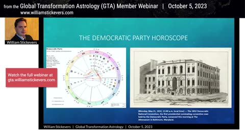 ***Democratic Party Horoscope, Eclipse + Pluto Upheaval, WEF Agenda***