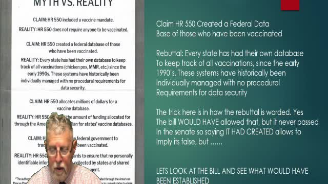 HR 550 & HR 4350 Read the bill and decide for yourself.