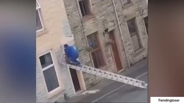 Funny worker