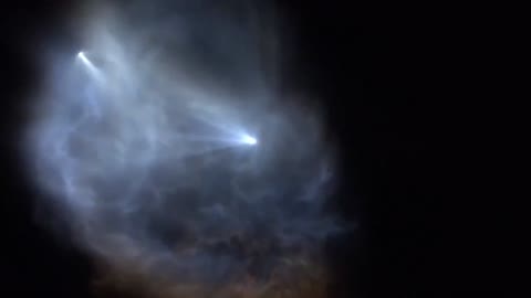 What is that? UFO? Meteor?