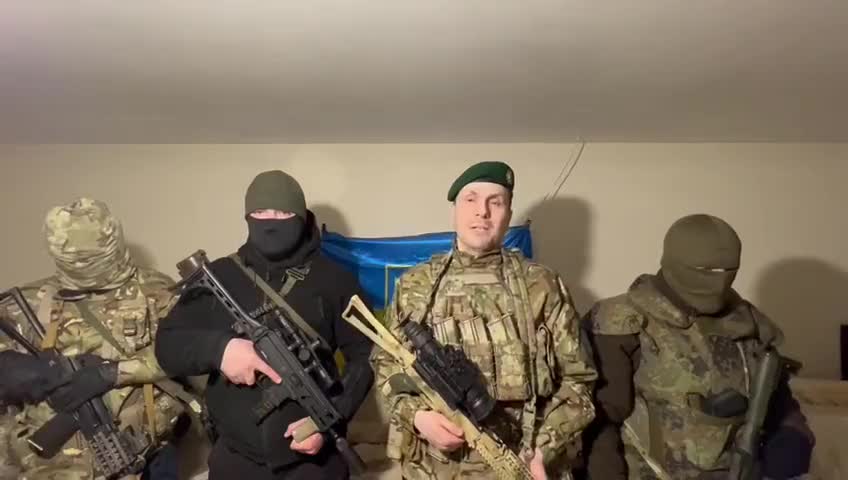 Adam Osmaev, leader of a battalion of Chechens that fight against Russians