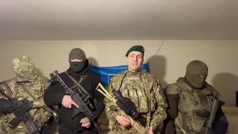 Adam Osmaev, leader of a battalion of Chechens that fight against Russians