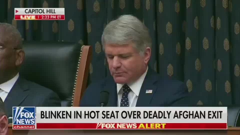 "This Was An Unmitigated Disaster Of Epic Proportions" Rep. McCaul BASHES Afghanistan Withdrawal