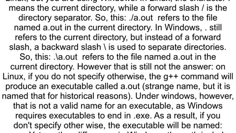 aout results 3939 is not recognized as an internal or external command operable program or batch fi