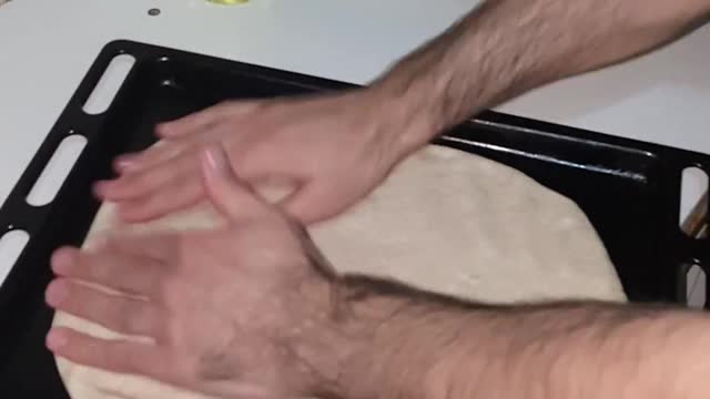 making homemade bread