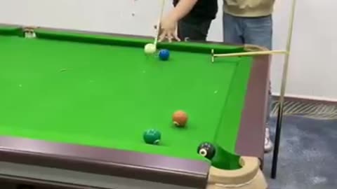 Billiard funny video