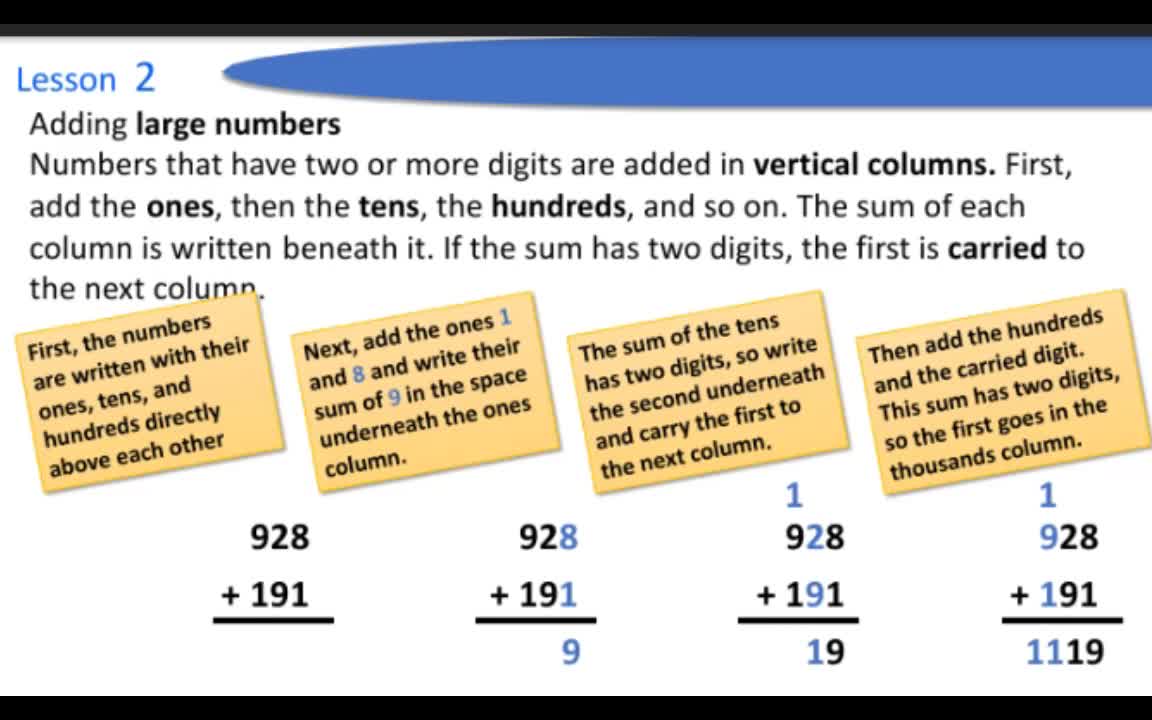 Teaching Math in English Lesson 2