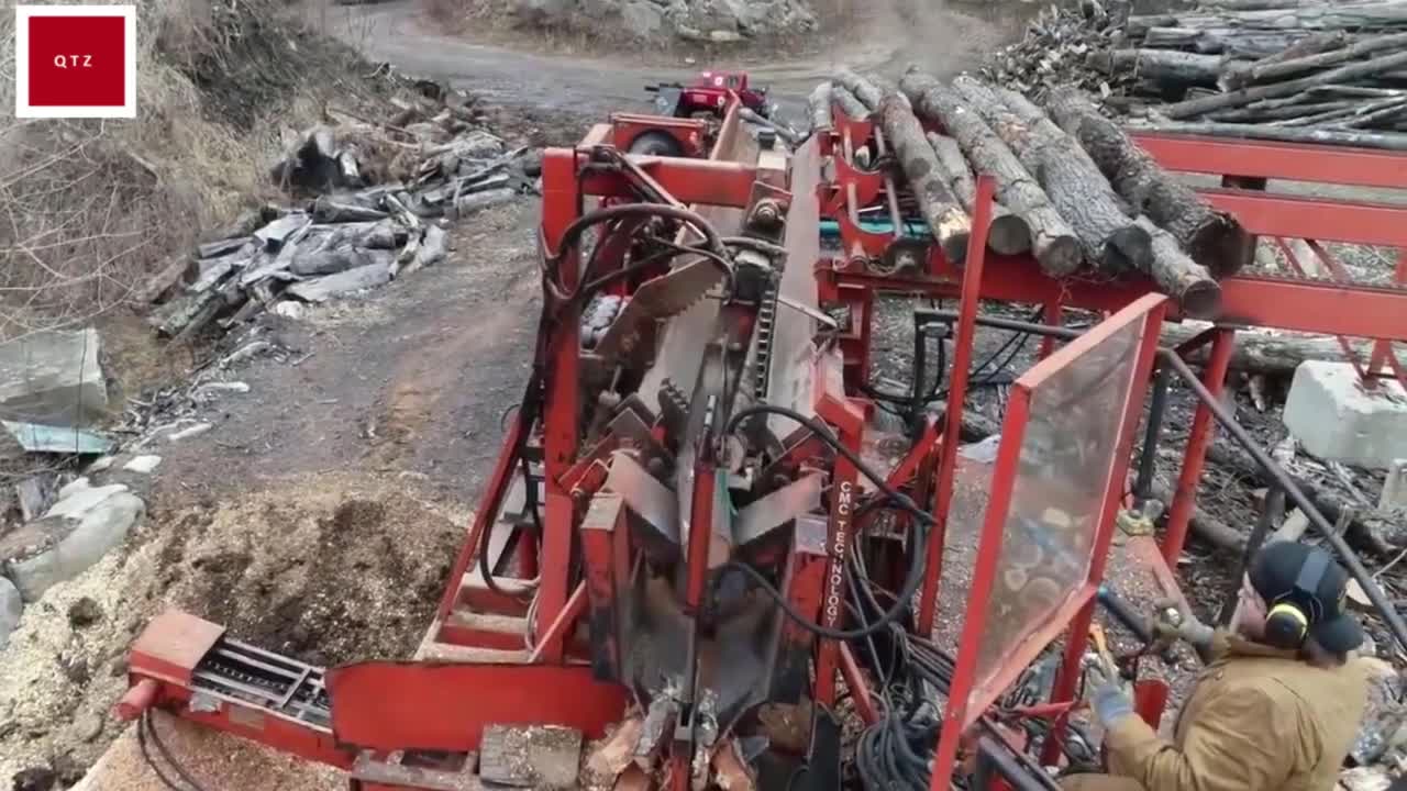 Firewood Processing Factory/Fastest Factory You Have Never Seen/Satisfying Machines &Ingenious Tools