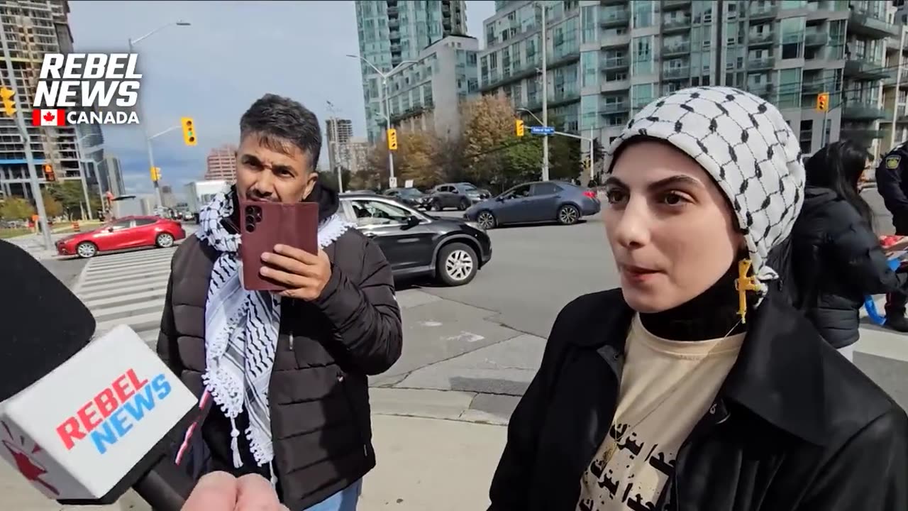 “I have no problem saying I support Hamas. And you guys are white supremacist idiots.”