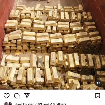 Who’s gold? Vatican? 🤔