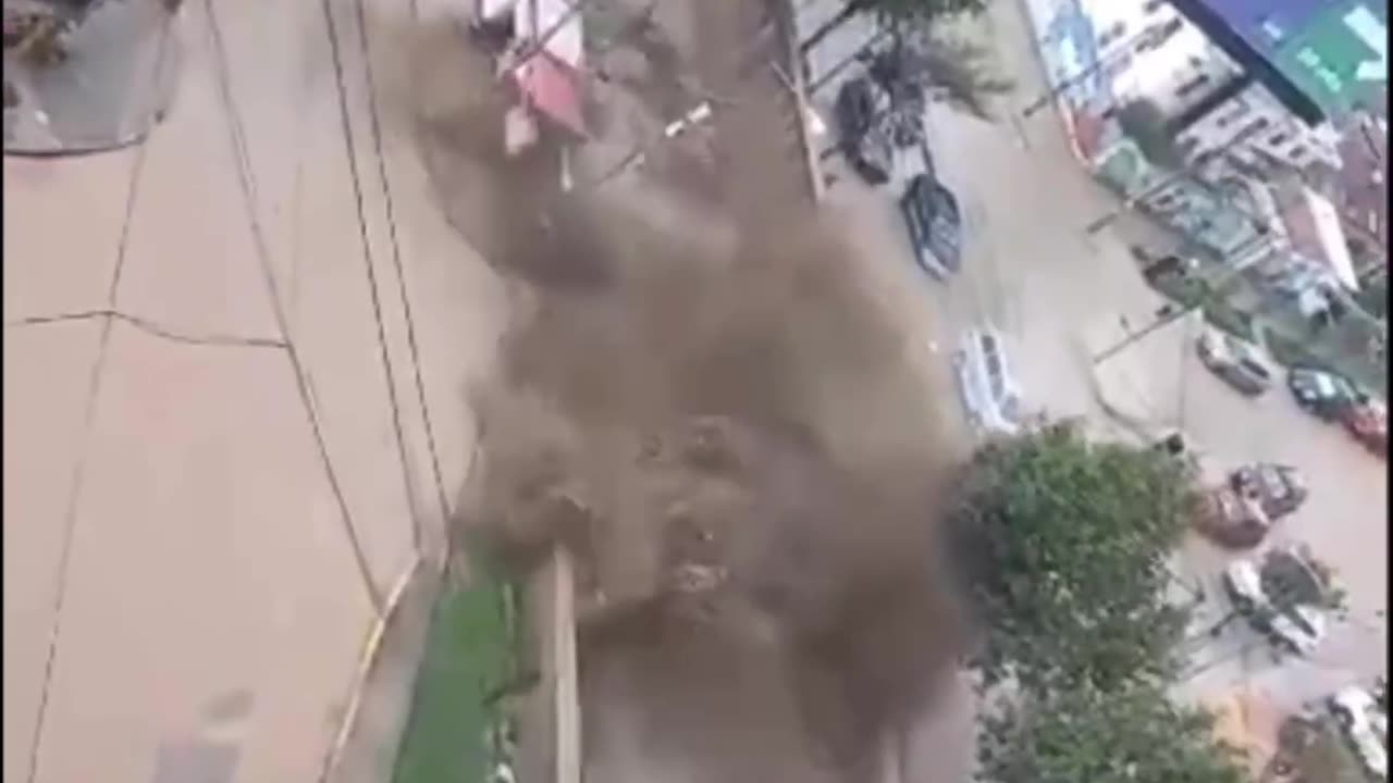 Flash Flood In La Paz, Bolivia | March 20, 2024