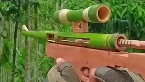 Bamboo creation gun 🔫