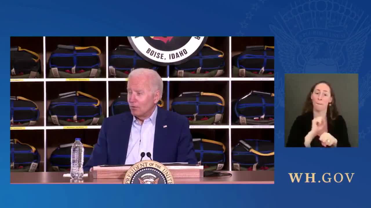 Biden Claims His 'First Job Offer' Was from Idaho Lumber Company