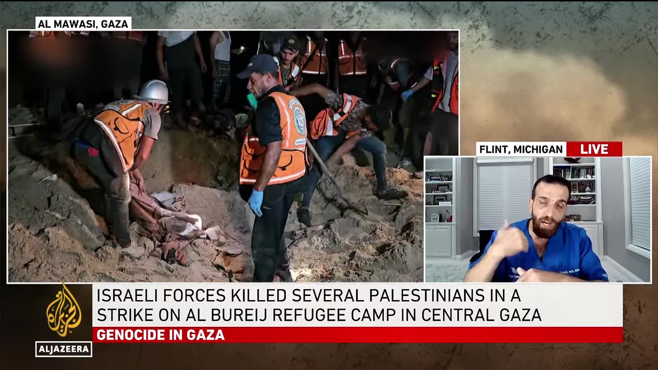 Israel’s war on Gaza: Attack on al-Mawasi camp kills at least 40