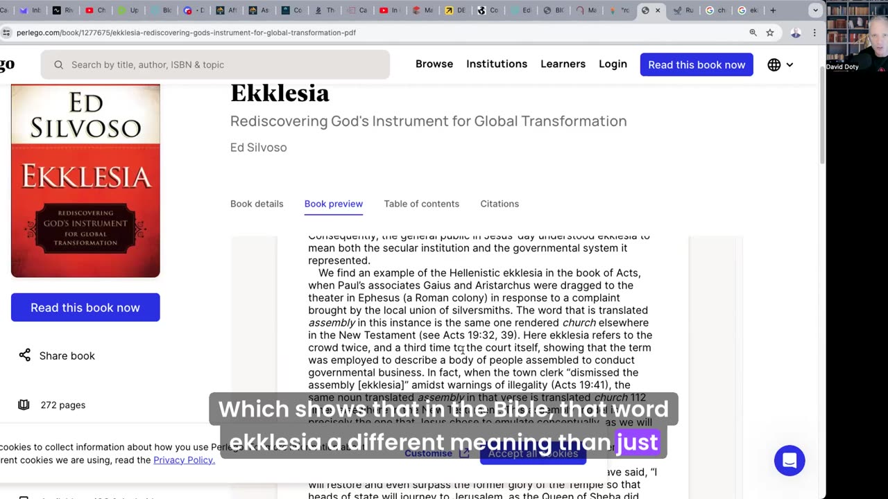 The true meaning of Ekklesia (Or Ecclesia)