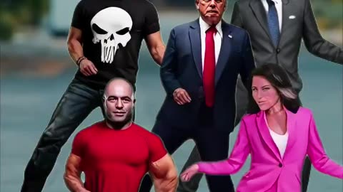 Trump RFK Jr., Elon Musk Tulsi Gabbard Joe Rogan & Pnut the squirrel team up to crush the deep state