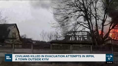 Civilians killed in evacuation attempts outside Kyiv