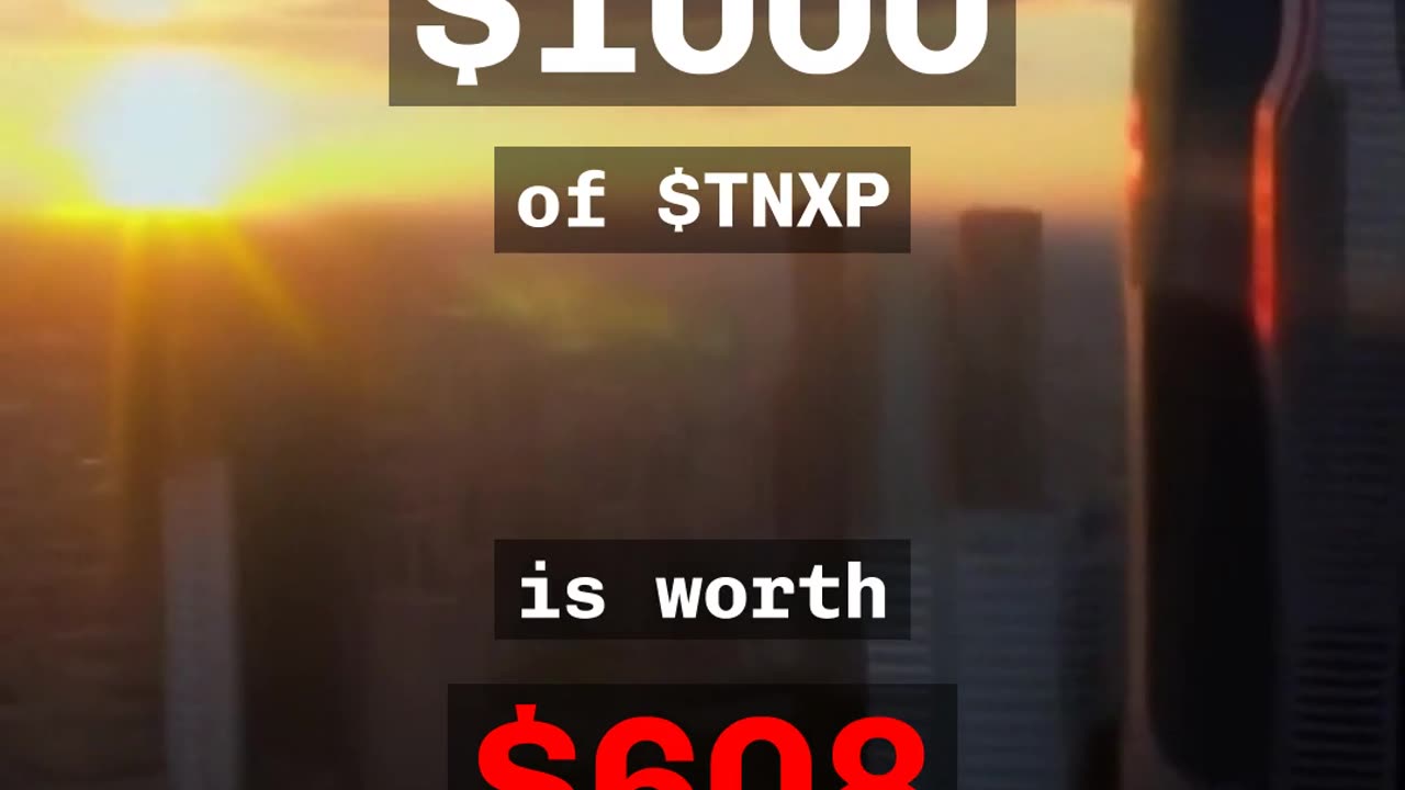 🚨 $TNXP 🚨 Why is $TNXP trending today? 🤔