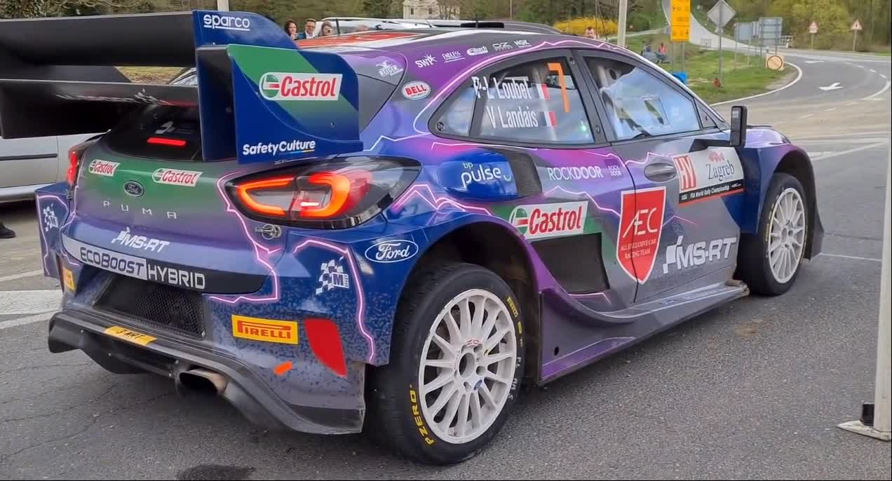 2022 Rally Croatia, this exhaust who can stand, live acoustic.