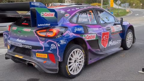 2022 Rally Croatia, this exhaust who can stand, live acoustic.