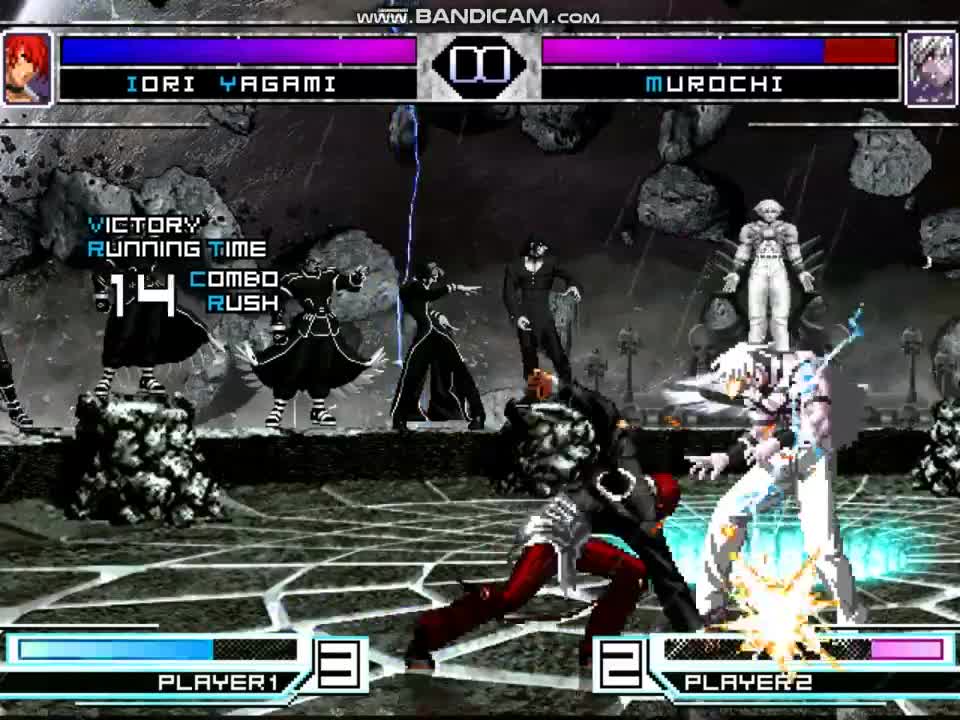 [KOF MUGEN] ❤ Comeback Stage ❤ Iori Yagami vs Murochi