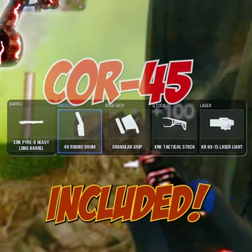 *New* COR-45 pistol Meta in Warzone!(Class @ End) #rebirthisland #fyp #gaming #bo6