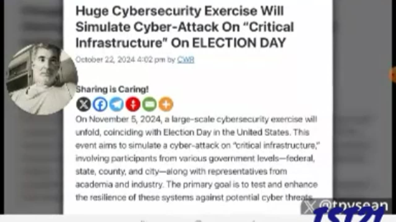 ALERT: DHS INSIDER ADMIITS FALSE FLAG CYBER ATTACK ON NOV. 5TH TO RIG ELECTION FOR COMMILA