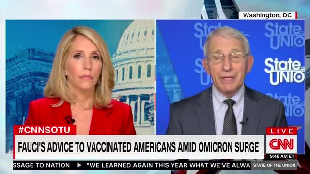 Fauci Says Vaxxed Americans Should Only Eat at Restaurants with Vaxxed and Boosted People