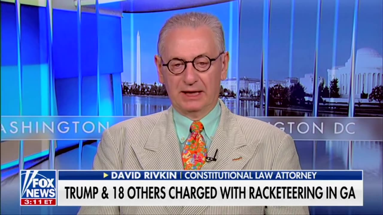 David Rivkin just stated that I have Constitutionally based immunity and absolute immunity