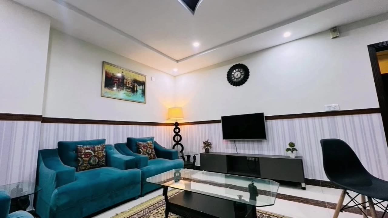 1 Bed luxury Furnished Apartment | Bahria Town Phase 7 Spring North Cimmercial