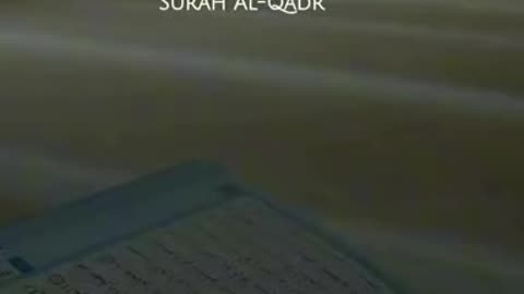 Surha Al Qadr