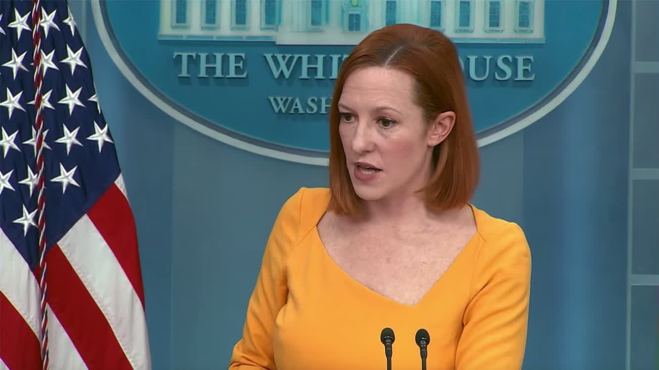 Psaki is asked if Biden's thinking would change if Putin were to use chemical weapons