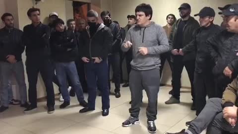 Ахра Авидзба на встрече в Гудауте