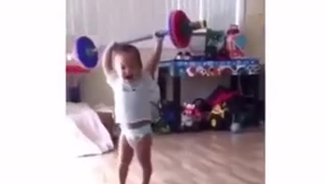 This is strongest kid