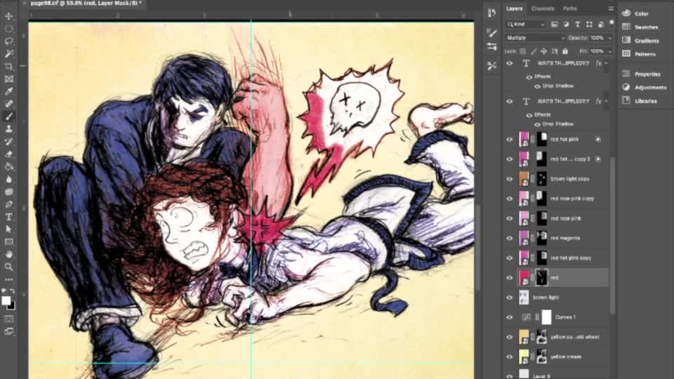 coloring page 98 with gamer music