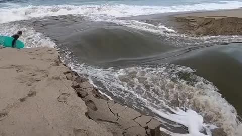 Crazy river wave