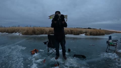 Ice fishing