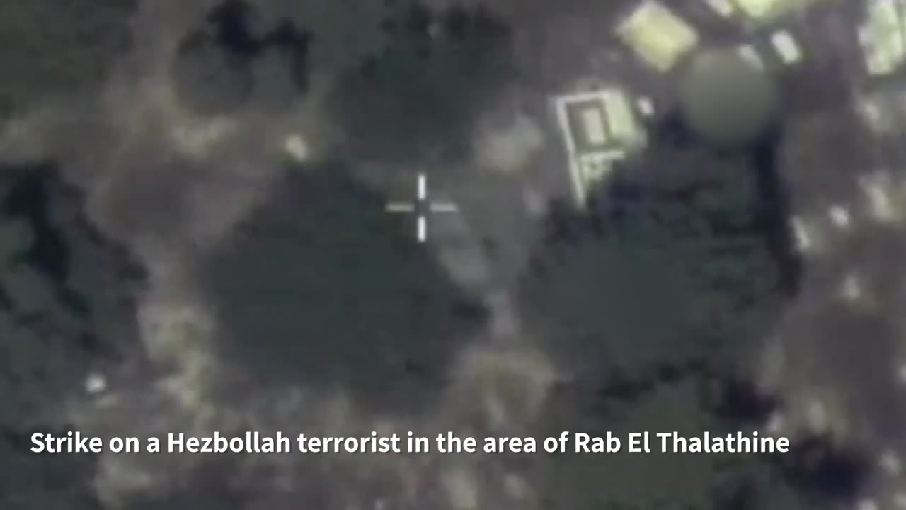 DF: Earlier today (Thursday), IDF soldiers identified a Hezbollah terrorist