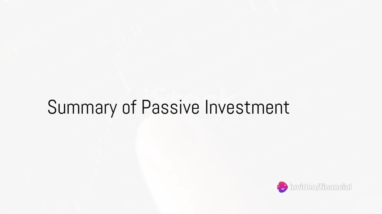 Passive Investment: The Art of Tracking