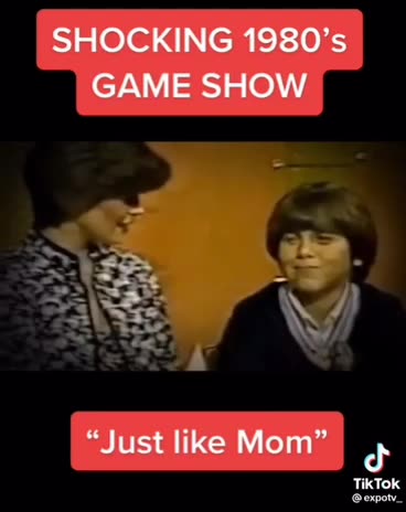1980s Game show "Just Like Mom"