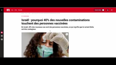 La science vaccinatoire selon RTL