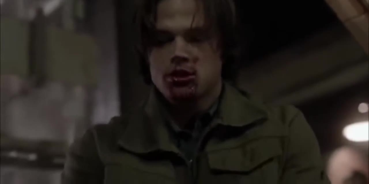 Supernatural Sam show his demon blood's thirty in front of Dean