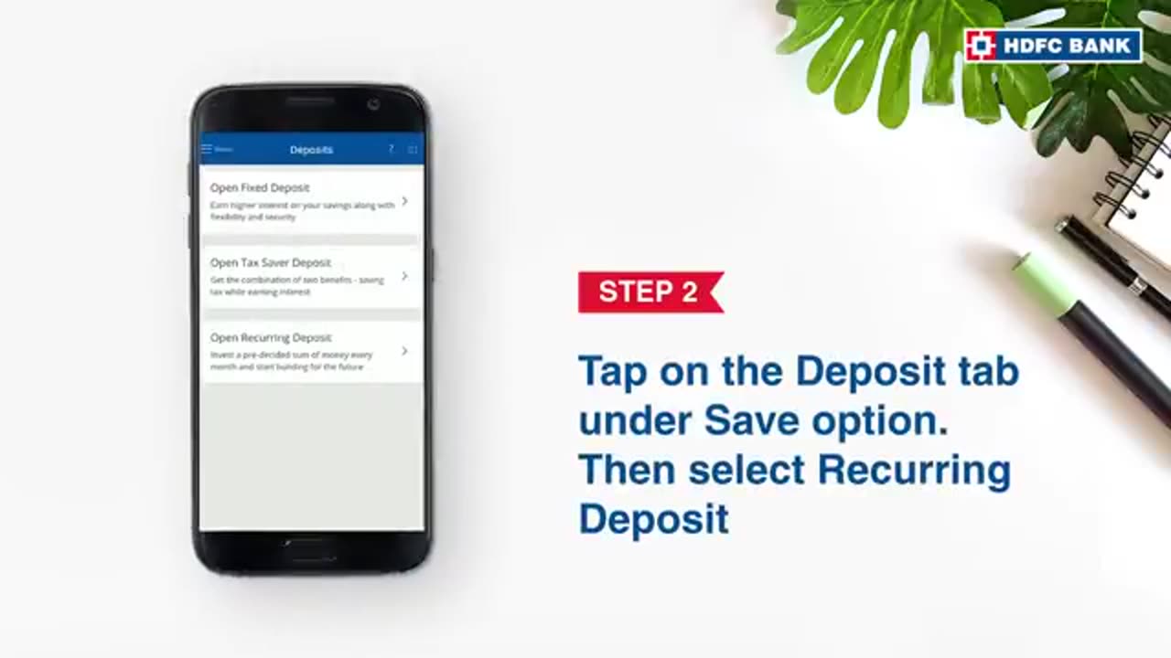 How Safe Is It To Open A Recurring Deposit Online | HDFC Bank