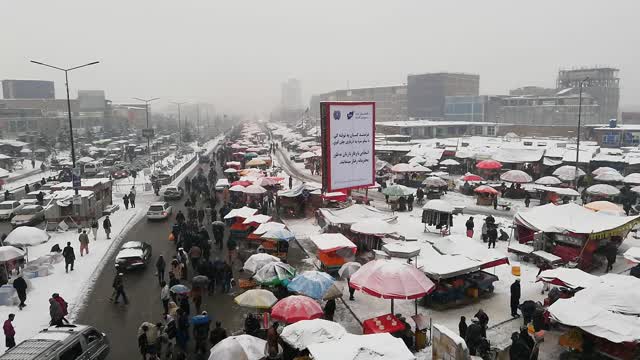 Snowy Kabul