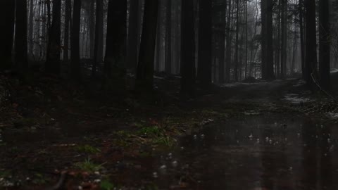 Relaxing Sound of Rain Forest Puddles 2 Hours