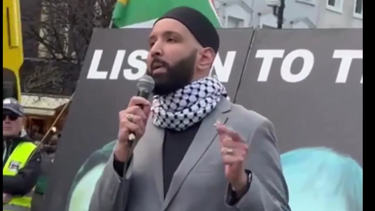 "The Israeli Propaganda Machine Is Crumbling Before Our Eyes" - Omar Suleiman In Dublin